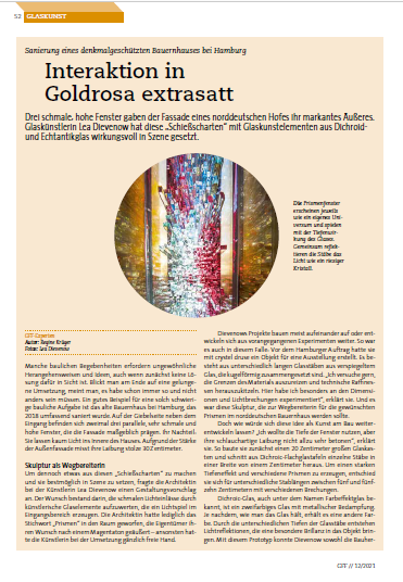 Interaktion in Goldrosa extrasatt