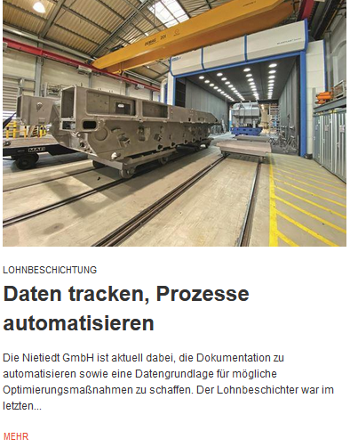 Daten tracken, Prozesse automatisieren