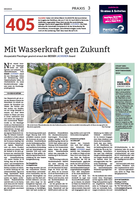 Mit Wasserkraft gen Zukunft