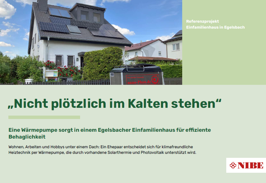 Nicht plötzlich im Kalten stehen