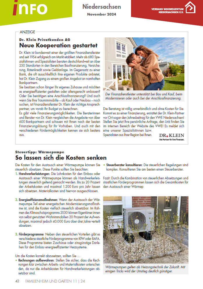 Familienheim & Garten 11/24