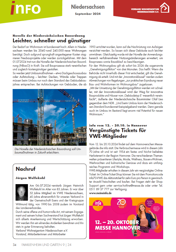 Familienheim & Garten 9/24